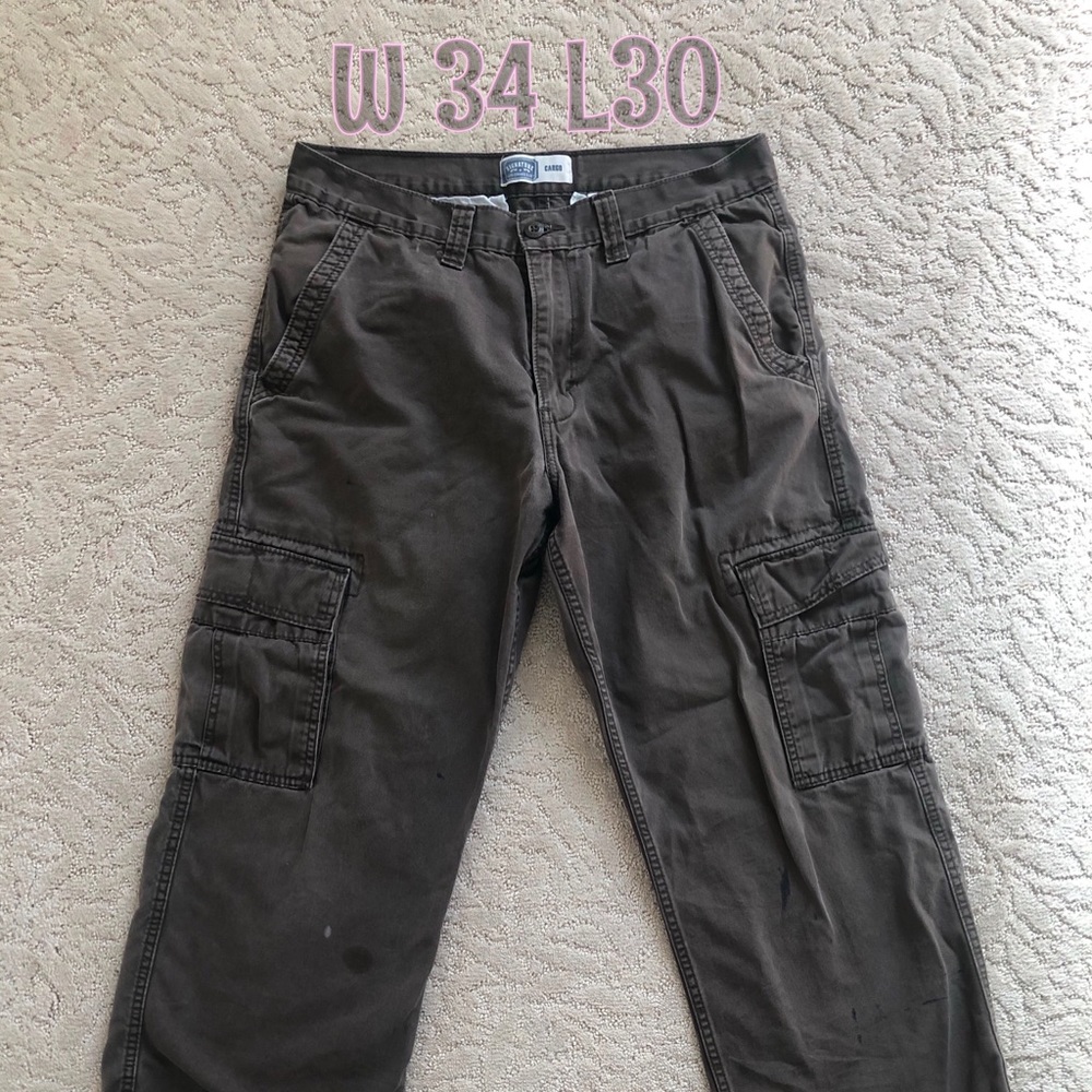 Ash Brown Cargo Pant